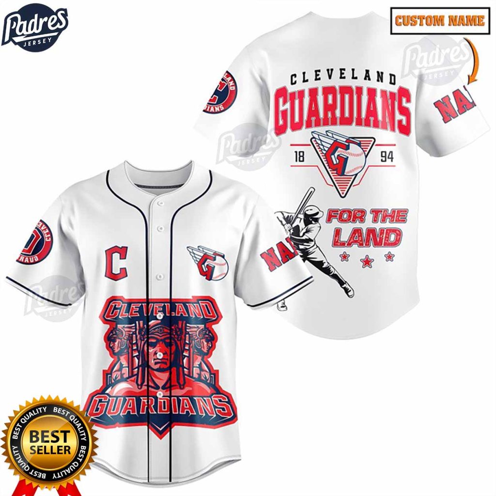 Custom MLB Cleveland Guardians Baseball Jersey Style