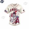 Custom MLB Los Angeles Angels Baseball Jersey Style 3