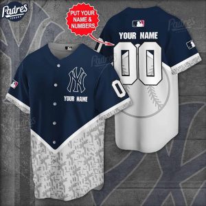Personalized MLB New York Yankees Baseball Jersey Style