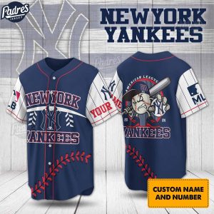 Custom MLB New York Yankees Uniform Baseball Jersey 1