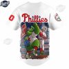 Custom MLB Philadelphia Phillies Ball In Glove Baseball Jersey Style 3