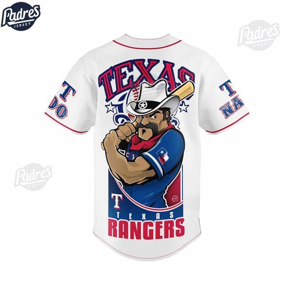 Custom MLB Texas Rangers Baseball Jersey Style 2