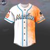 Custom Miami Marlins MLB Baseball Jersey 2