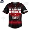 Custom Music Erproada Stadium Tour 2024 Rammstein Baseball Jersey 2