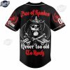 Custom Music Motorhead Rock Band Baseball Jersey style 3