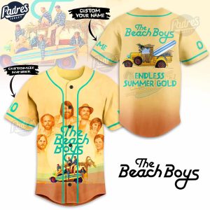 Custom Music The Beach Boys Baseball Jersey Style 1