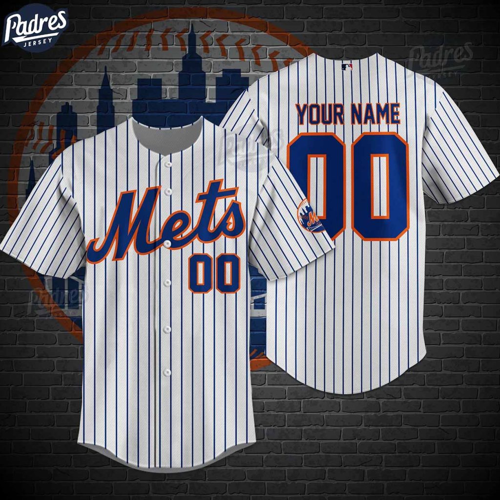 Custom New York Mets Baseball Jersey