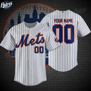 Custom New York Mets Baseball Jersey 1