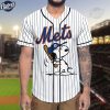 Custom New York Mets Snoopy Baseball Jersey 2