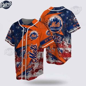Custom New York Mets Vintage Baseball Jersey 1