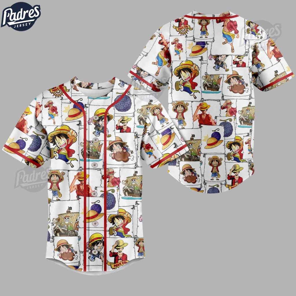 Custom One Piece Pattern Baseball Jersey For Fan