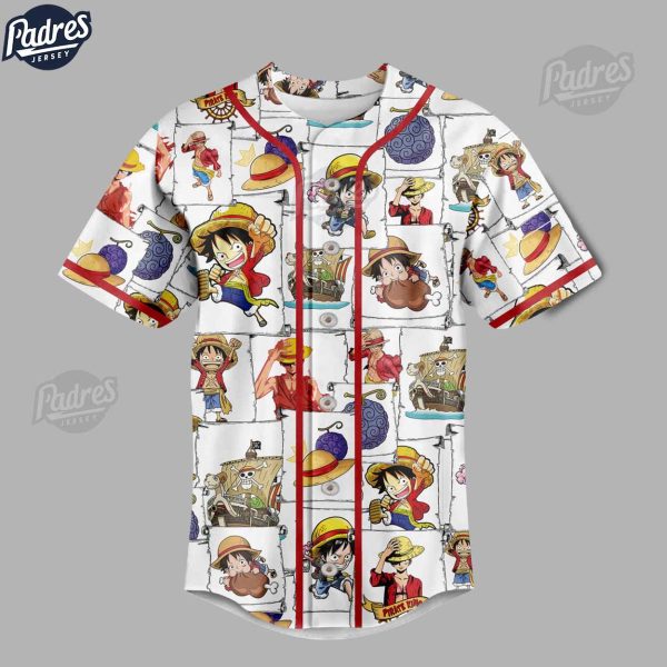 Custom One Piece Pattern Baseball Jersey For Fan 2