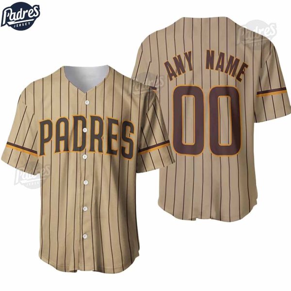 Custom Padres Jersey Style 1