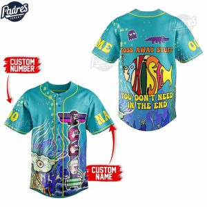 Custom Phish Baseball Jersey Style 1