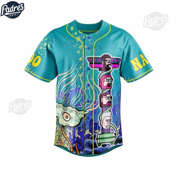 Custom Phish Baseball Jersey Style 2