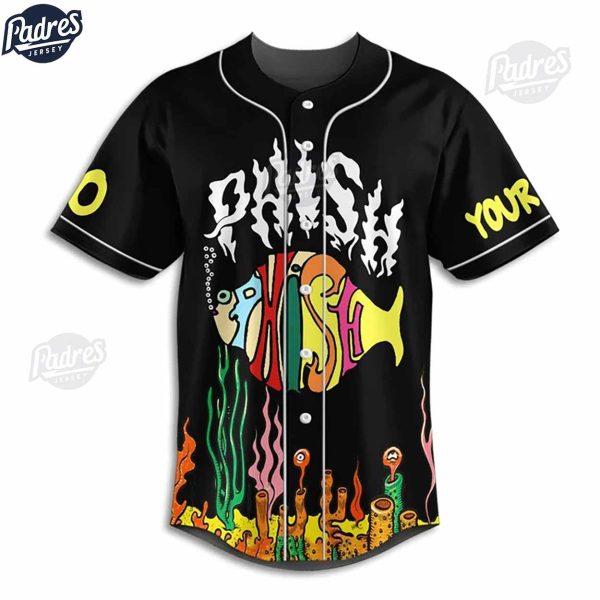 Custom Phish Summer Tour 2024 Baseball Jersey 2