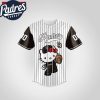 Custom San Diego Padres Jersey Hello Kitty Baseball Jersey 1