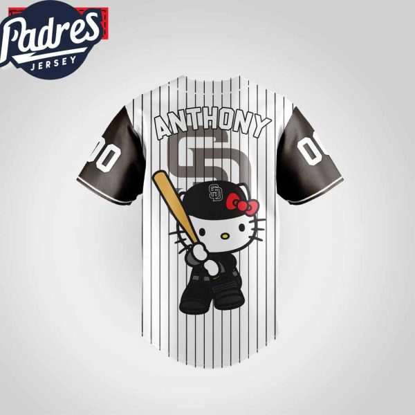 Custom San Diego Padres Jersey Hello Kitty Baseball Jersey 2