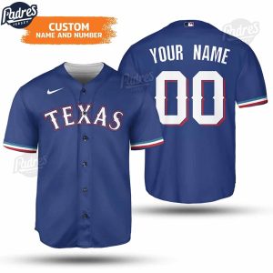 Custom Team Texas Rangers Baseball Jersey For Fans 1