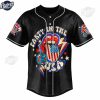 Custom The Rolling Stones Party In The USA Baseball Jersey 2