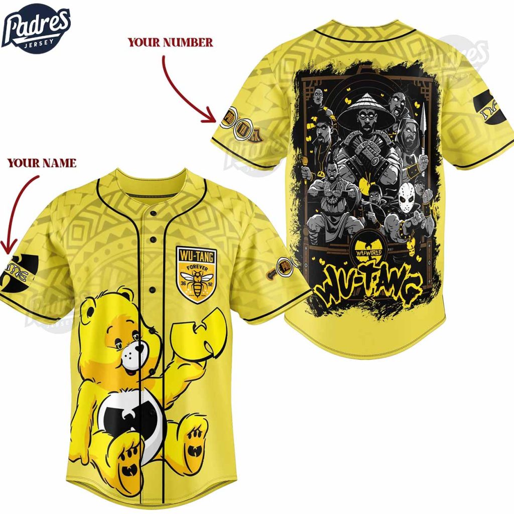 Custom Wu-Tang Clan Forever Baseball Jersey Style