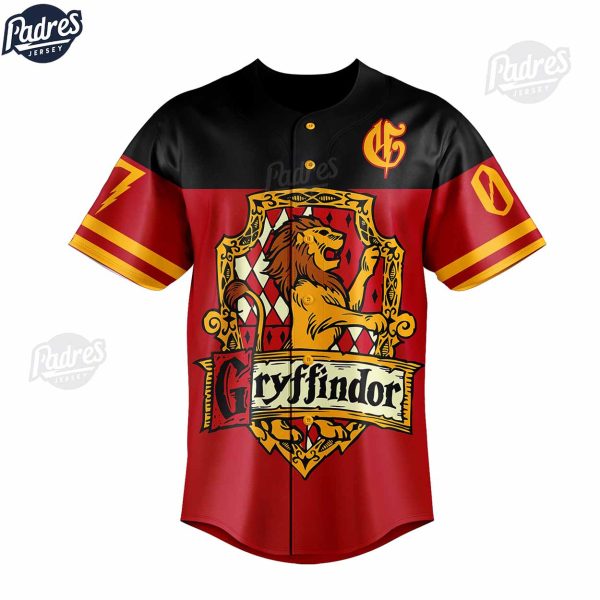 Gryffindor Harry Potter Custom Baseball Jersey 2