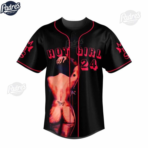 Megan Thee Stallion Hot Girl Summer Tour 2024 Baseball Jersey 2