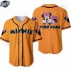 Minnie Mouse Disney Orange Baseball Jersey 1
