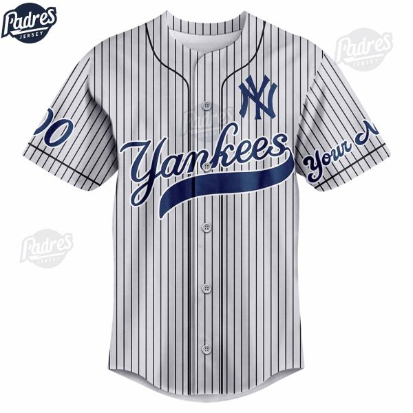 New York Yankees Custom Baseball Jersey Style For Fan 3