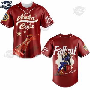 Personalized Fallout Nuka-Cola Baseball Jersey Style