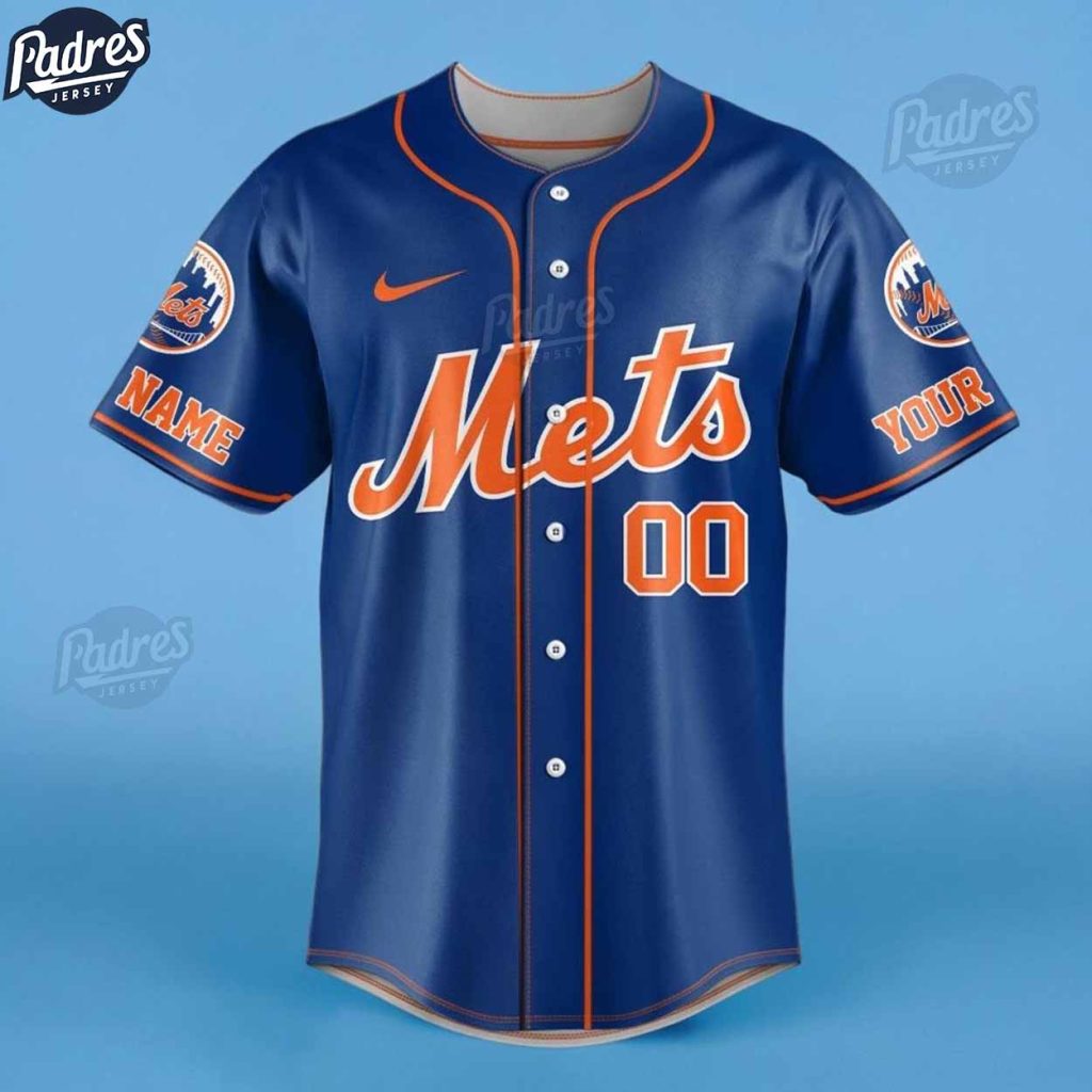 Personalized New York Mets Baseball Jersey