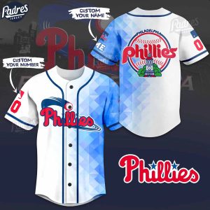 Personalized Philadelphia Phillies Baseball Jersey Gift For Fan 1
