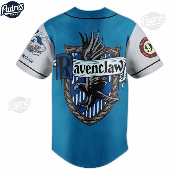 Ravenclaw House Harry Potter Custom Baseball Jersey 2