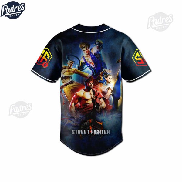 Street Fighter 6 Custom Baseball Jersey 3