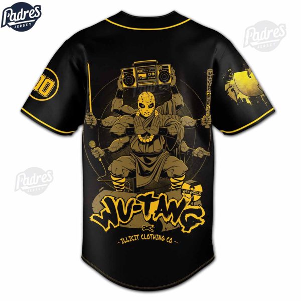 Wu Tang Clan Baseball Jersey For Men 3