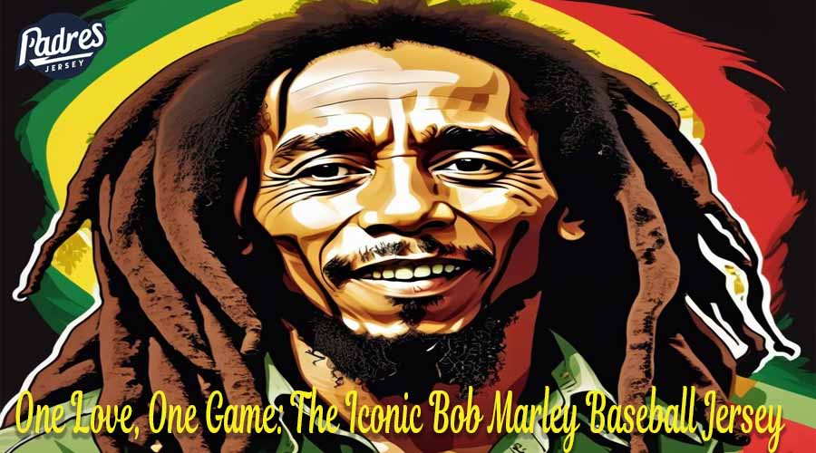 One Love, One Game: The Iconic Bob Marley Baseball Jersey