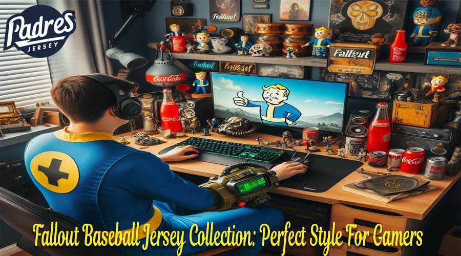 Fallout Baseball Jersey Collection: Perfect Style For Gamers