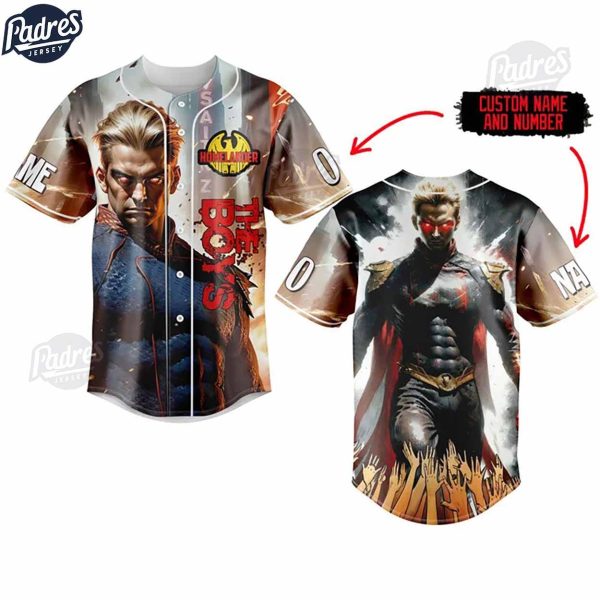 Movie The Boys Custom Baseball Jersey