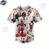 4th Of July Independence day Mickey Mouse Custom Baseball Jersey 3