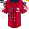 Atlanta Braves Personalized Red Baseball Jersey 2