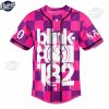 Blink 182 One More Time Pink Baseball Jersey Style 3