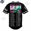 Blink 182 One More Time Tour Custom Baseball Jersey 3