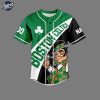 Boston Celtics 2024 NBA Champions Custom Baseball Jersey 2