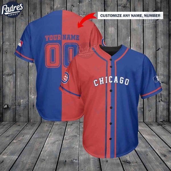 Chicago Cubs Custom Baseball Jersey Gift