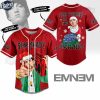 Custom Christmas Eminem Baseball Jersey Style 1