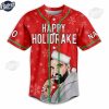 Custom Christmas Happy Holi Drake Baseball Jersey 2