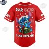 Custom Christmas Stitch Baseball Jersey Style 2