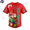 Custom Christmas Super Mario Baseball Jersey Style 3
