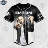 Custom Eminem The Truth Is You Don't Know What Is Going To Happen Tomorrow Life Is A Crazy Ride And Nothing Is Guaranteed Baseball Jersey 2