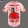 Custom Happy Valentine Chris Brown Baseball Jersey 2